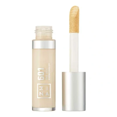 Obrázek 3INA MAKEUP The 24H Concealer 601 ultralehký bílý Všechny typy pleti Dlouhotrvající formule tekutý korektor tmavé kruhy pod očima Nečistoty Měkký aplikátor Vegan Bez Cruelty
