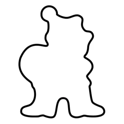 Obrázek Original Kaiser vykrajovátko Mikuláš s čepicí, 8 cm, Mikuláš, na cukroví, vánoční vykrajovátko, ušlechtilá ocel, sušenky a fondán