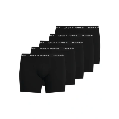 Obrázek Jack &amp; Jones Jachuey PLUS Trunks 5 PACK Boxerky, Muži, Velikost: 6XL, Black