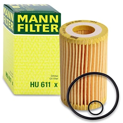 Obrázek MANN FILTER HU 611 x olejový filtr sada olejových filtrů s těsněním / sadou těsnění pro osobní automobil