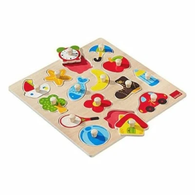 Obrázek Goula Jumbo hry dřevěné puzzle siluety 15 dílků