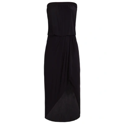 Obrázek Urban Classics Curvy Ladies Viscose Bandeau Dress Maxi šaty, Ženy, Velikost: 3XL, Black