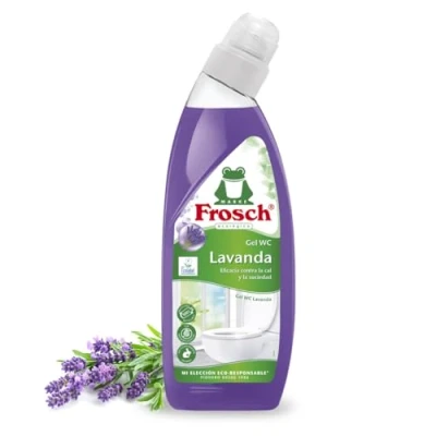 Obrázek Frosch Gel WC Ecológico, Limpiador de Cal y Residuos Para Inodoro, Higienizante con Lavanda 750 ml