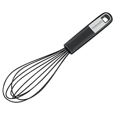 Obrázek Fackelmann Šlehač na sníh Sense, 26 cm, praktický šlehací metlička kuchyňské náčiní, s protiskluzovou rukojetí Soft Touch (barva: stříbrná/černá), množství: 1 kus