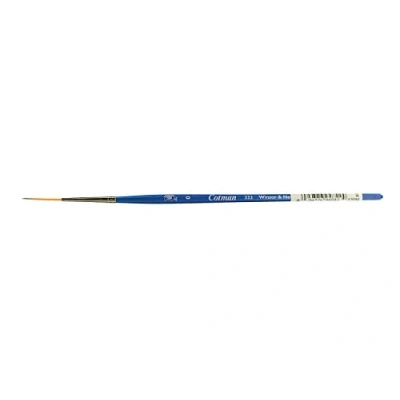 Obrázek Winsor &amp; Newton 5303000 Cotman Aquarell Syntetický štětec na vlasy série 333 tahací štětec, krátká stopka s vynikající pružností při nošení barev a bodovou přesností č. 0 1,2 mm