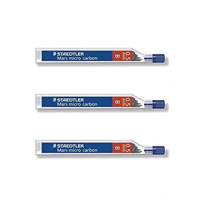 Obrázek Staedler Minen Mars Micro Carbon, 0,5 mm, B, 3 Packungen à 12