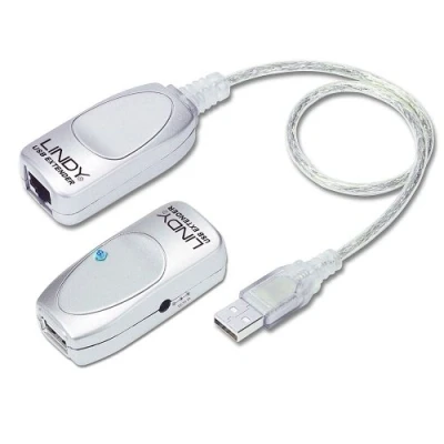 Obrázek LINDY 42805 50m USB 1. 1 Cat.5 prodlužovací kabel