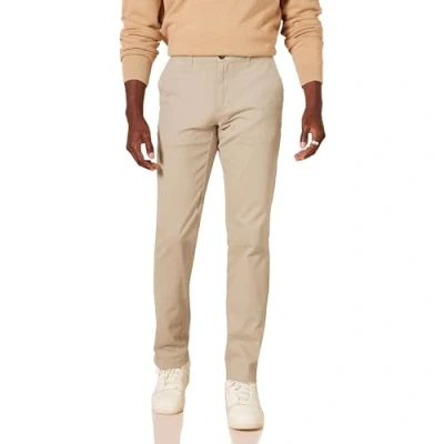 Obrázek Amazon Essentials Pánské ležérní strečové chino kalhoty s klasickým střihem, khaki, 28 W / L