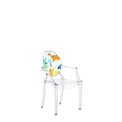 Obrázek Kartell Loulou Ghost Kinderstuhl, Polykarbonat, transparent, 37 x 40 63 cm