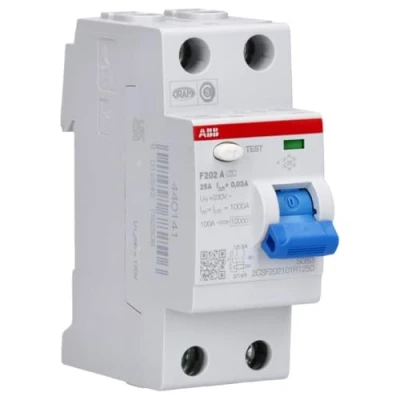 Obrázek FI ochranný spínač ABB 25A F202A 25/0,03