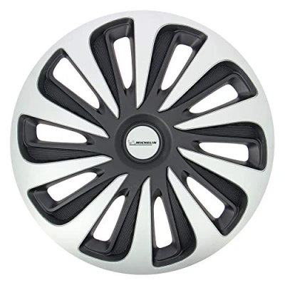 Obrázek MICHELIN Box 4 kryty kol 17&quot; NVS 3D Black Edition