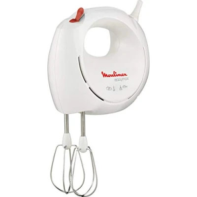 Obrázek Moulinex ABM11A30 elektrický ruční mixér, plast, bílý/červený