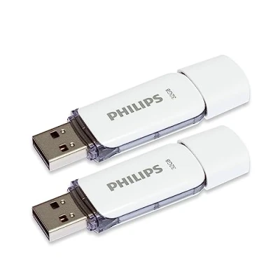 Obrázek Philips Snow Edition 2.0 USB flash disk 2X 32 GB pro PC, laptop, počítač Data Storage, rychlost čtení až 23 MB/s