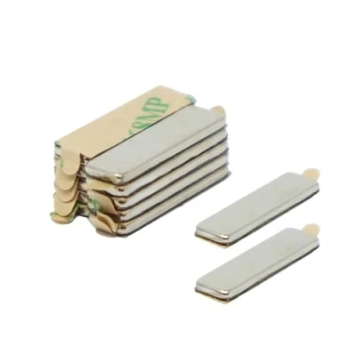 Obrázek First4magnets Lepidlo 20 x 6 1,5 mm silné N42 neodymové magnety 1,6 kg tažení (sever) (balení s 10), kov, stříbrné, 25 10 3 cm, jednotky