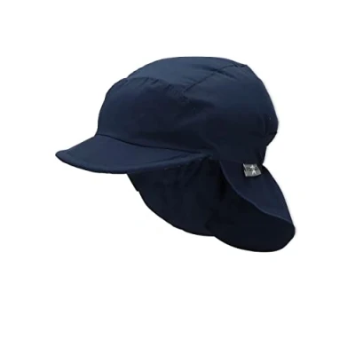 Obrázek Sterntaler Unisex dětská kšiltovka s ochranou šíje Bez zavazování čepice, Námořnická modrá