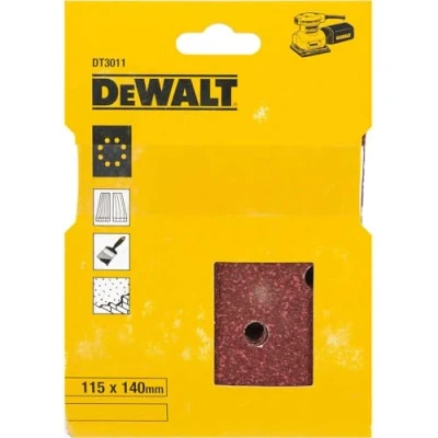 Obrázek DeWALT Brusné listy 115 x 140 K40 papír 8 L 25 kusů, DT3011 QZ