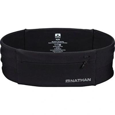 Obrázek Nathan 7702 Běžecký opasek na zip, fitness, jízdu kole a cestování drží smartphony, sluchátka, živly, průkazy, klíče další