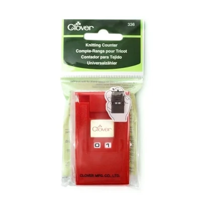 Obrázek Clover Univerzální počítadlo, plast, červená, 1