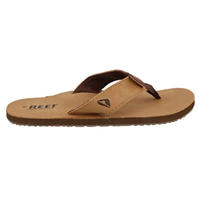 Obrázek Reef Smoothy Sandály s odděleným palcem, Muži, Velikost: 45, Bronze brown Kůže