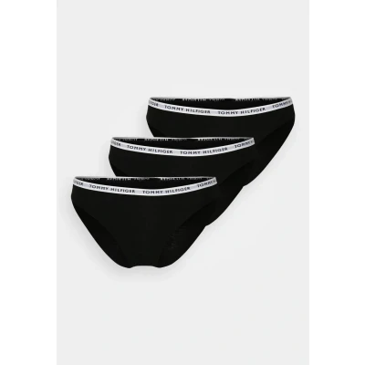 Obrázek Tommy Hilfiger 3 PACK Kalhotky, Ženy, Velikost: Medium, Black