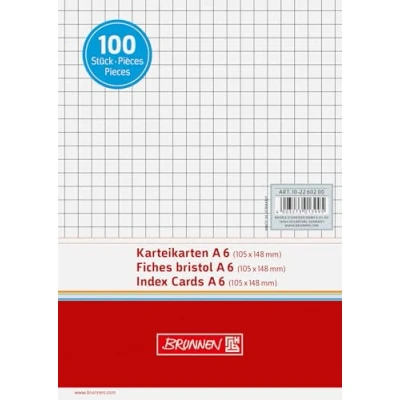 Obrázek Brunnen Kartotéční karta A6 kar ws 100 ks