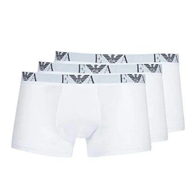 Obrázek Emporio Armani Pánské boxerky (balení 3 ks), bílá