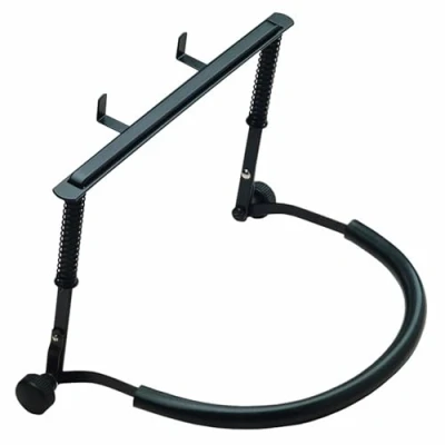 Obrázek K&amp;M 16415 držák na harmoniku černý z oceli s napětím pružiny komfortní zavěšení krásný tvar, praktický, stabilní