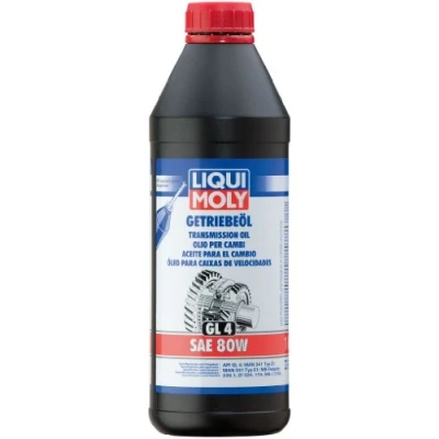 Obrázek LIQUI MOLY převodový olej (GL4) SAE 80W 1 l hydraulický výr. č.: 1020