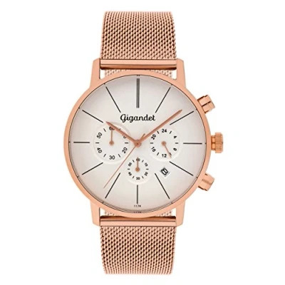Obrázek Gigandet Minimalism pánské náramkové hodinky chronograf Quarz analogové s náramkem z ušlechtilé oceli G32 007