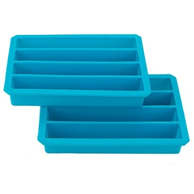 Obrázek Webake forma na ledové kostky láhev silikon velká 2 kusy zásobníků láhve vodu dlouhé 15 x cm pro sportovní nápoje a lahve