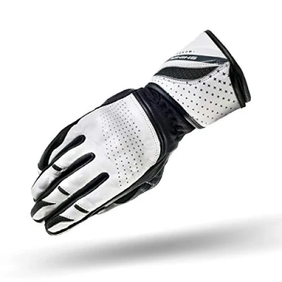 Obrázek Shima MONDE dámské motocyklové rukavice kůže Touring Urban LadyFit (XS L, bílé), S