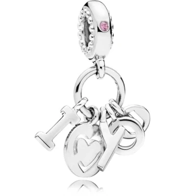 Obrázek Pandora Bead Charms 925_Sterling_stříbro 796596FPC, Kovový, Kubická zirkonie