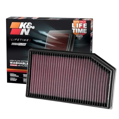 Obrázek K&amp;N 33 5076 vervangingsfiltr, červený