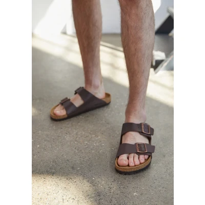 Obrázek Birkenstock Arizona Narrow FIT Pantofle, Velikost: 39, Dunkelbraun boty