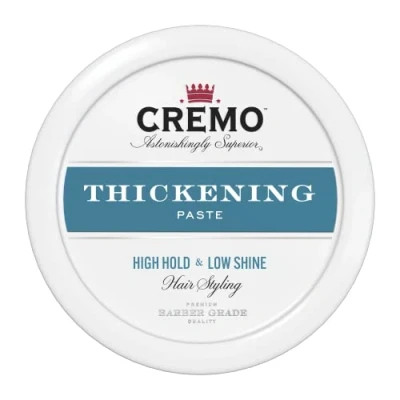 Obrázek CREMO Barber Grade Hair Styling Thickening Paste For Men High Hold &amp; Low Shine 113g