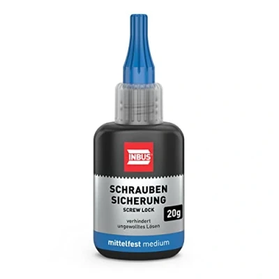 Obrázek INBUS® 79560 pojistka šroubů středně pevná, 20 g — Made in Germany