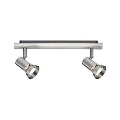 Obrázek Paulmann 66699 Spotlight Teja max 2x10W GU10 nikl satinovaný 230V kov 666. 99 stropní svítidlo lampa LED zářič