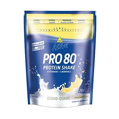 Obrázek inkospor Active Pro 80 Protein Shake, citrusový tvaroh, sáček 500 g