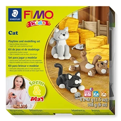 Obrázek Staedler 8304 sada na hraní &quot;Fimo Cat&quot;, 16 LZ