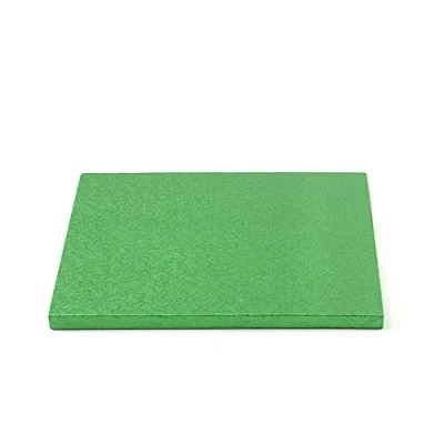 Obrázek DECORA 0931833 QUADRATISCHE TORTENPLATTE GRÜN cm 30X30X1,2 H