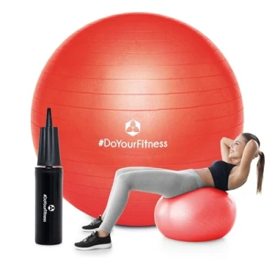 Obrázek #DoYourFitness Gymnastický míč vč. pumpičky na Fitness sezení v 55 cm až 85 Anti Burst Tréninkový jógu, pilates, gymu, kancelář &amp; těhotenství ball Balance pro