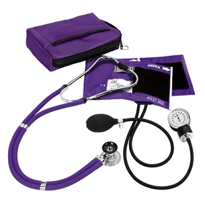Obrázek NCD Medical Fialová sada aneroidní/jazyková