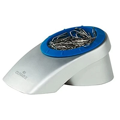 Obrázek Durable 771301 podavač kancelářských sponek Paper Clip Box 1 kus, Černá, stříbrná