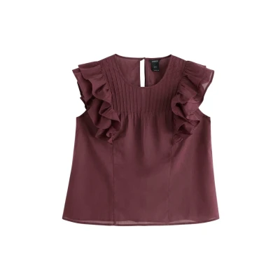 Obrázek Lindex Blůza, Ženy, Velikost: 34, Dark red