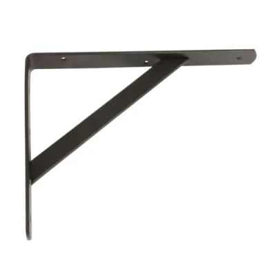 Obrázek Amig Regalhalterung Winkel für Regale Regalträger Stahl Farbe Schwarz Maße: 400x275 mm Maximalgewicht empfohlen: 225 Kg