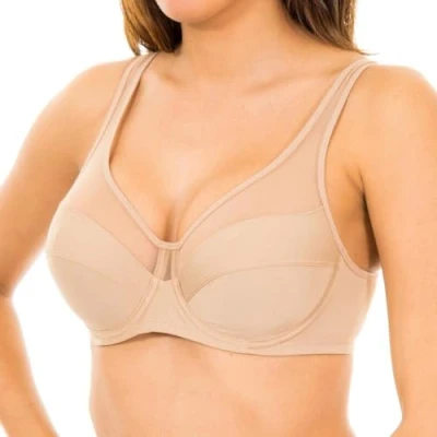 Obrázek DIM Generous Classic Underwire BRA Podprsenka s kosticemi, Ženy, Velikost: 75E, New skin