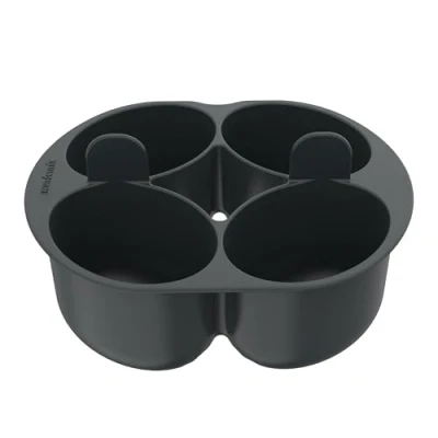 Obrázek Wundermix WunderPoach® for four Pochierovací vložka pro Thermomix &amp; Monsieur Cuisine vejce pošírování v TM/MC Pošírovaná vařič vajec MC příslušenství 4
