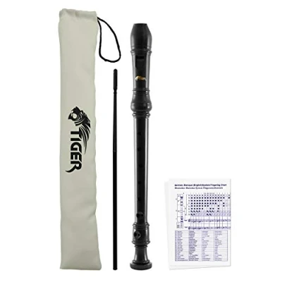 Obrázek Tiger REC2 BK sopránová zobcová flétna černá