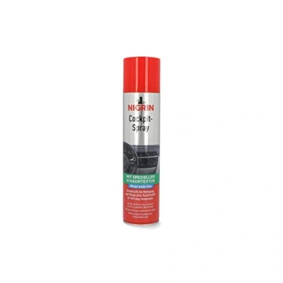 Obrázek NIGRIN Cockpit Sspray Meeresbrise, 400 ml, čistí plastové povrchy v autě, osvěžuje barvu, antistatický, 1 kus (1 balení)