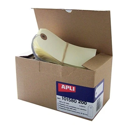 Obrázek Agipa zavazadlo přívěsek, 120 x 57 mm, Neutrální, s drátem